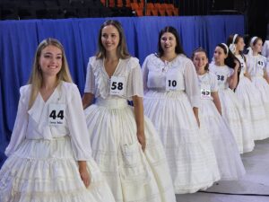 Ensayo de las candidatas a FFMMV 2024 en la Fonteta
